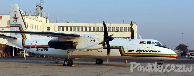 Air Zimbabwe Plane