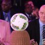 Phillip Chiyangwa With Zifa Boss Gianni Infantino