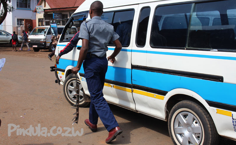 WATCH: People Injured As Kombi Veered Off Road After Police Threw Spike