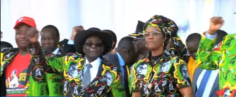 Grace Mugabe, Robert Mugabe