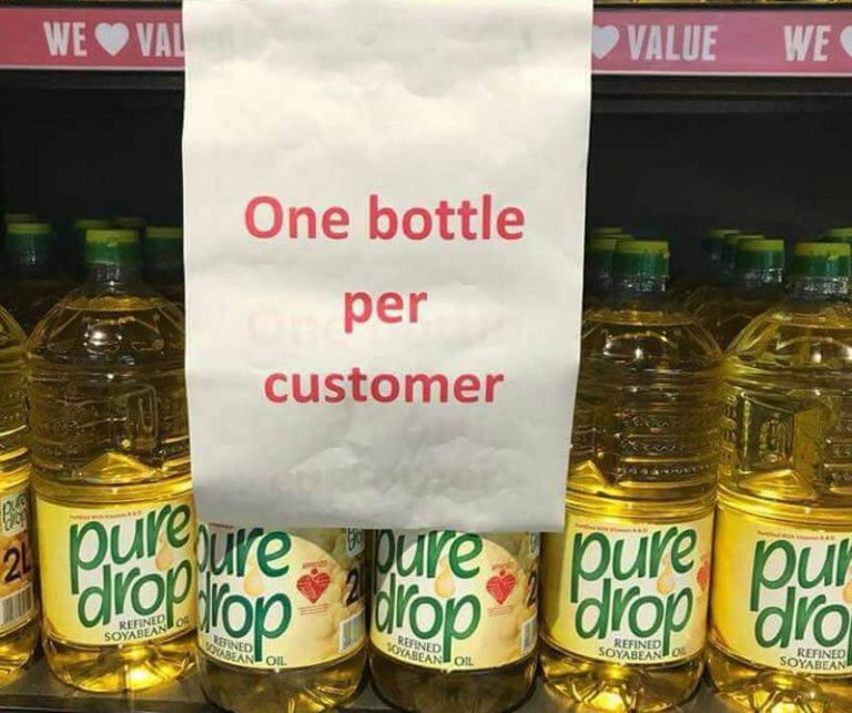 OEAZ explains reason for cooking oil shortages & price hikes ⋆ Pindula News