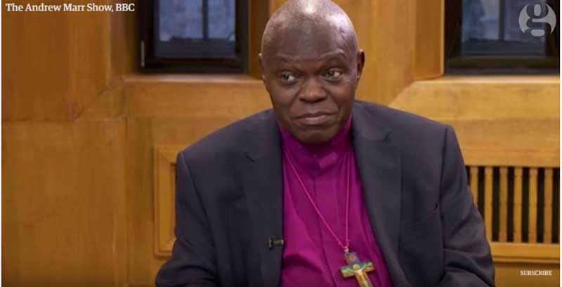 John Sentamu on BBC