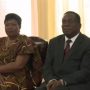 First Lady Auxillia Mnangagwa With Emmerson Mnangagwa