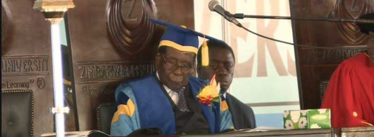 Confirmed: Mugabe At Zimbabwe Open University For Graduation Ceremony