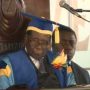 Robert Mugabe Sleeping at Graduation