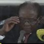 Robert Mugabe Address On ZBC TV