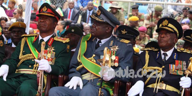 Military Generals, Phillip Valerio Sibanda, Perrance Shiri, Augustine Chihuri
