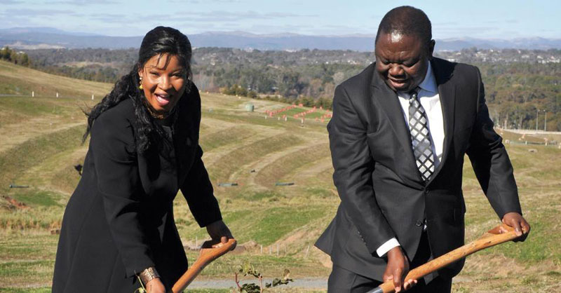 Elizabeth Macheka Tsvangirai, Morgan Tsvangirai's Widow
