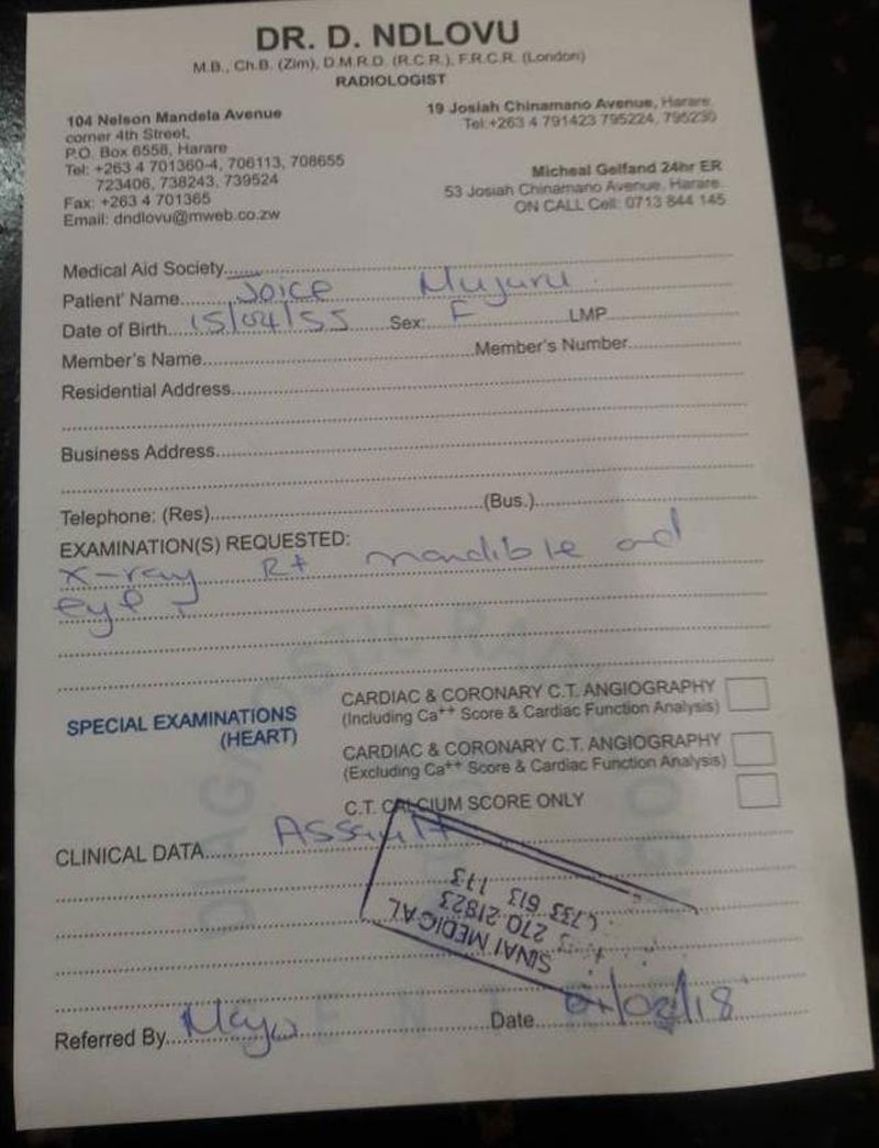 Joice Mujuru Attack