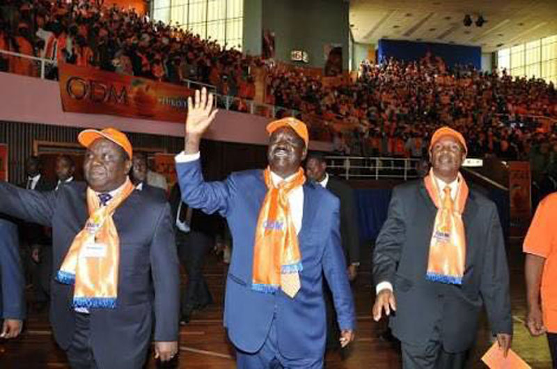 Morgan Tsvangirai, Raila Odinga