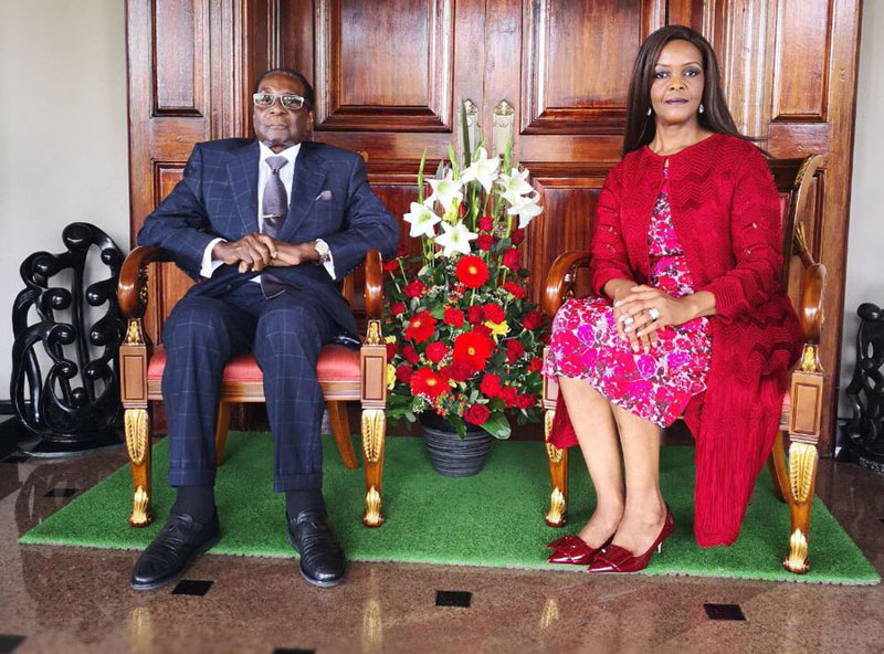 Robert Mugabe, Grace Mugabe