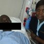 Morgan Tsvangirai in Hospital Next to nurse