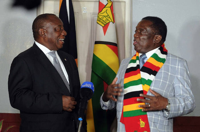 Cyril Ramaphosa pushes Zimbabwe's Anti-Sanctions Agenda
