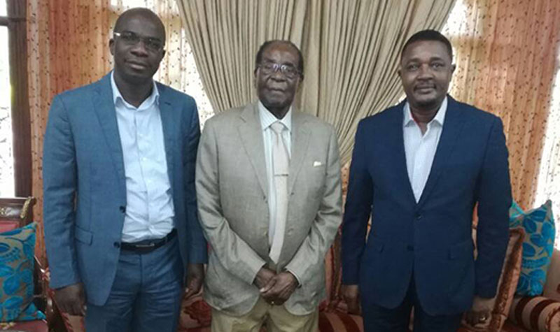 Makhosini Hlongwane, Robert Mugabe, Walter Mzembi
