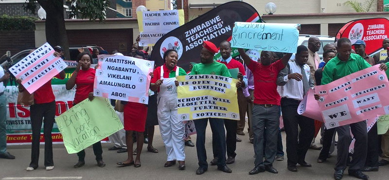 Striking Teachers Vow To "Fight For Their Rights" As Government Threatens To Expel Them