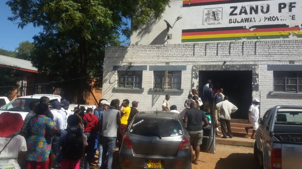 Zanu-PF Primaries Davies Hall Bulawayo