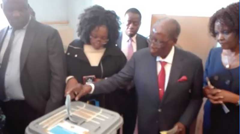 Mugabe Casting Vote