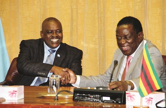 Botswana President Masisi Zimbabwe Zambia Kazungula Bridge partner Masisi Invites Opposition Leader To Accompany Him To Hichilema's Inauguration