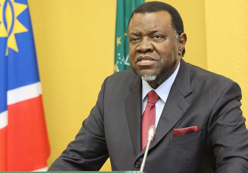 Hage Geingob Fishing Corruption