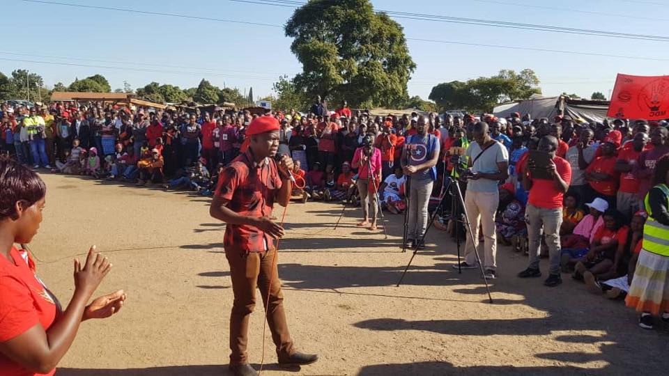 Obey Sithole MDC Alliance activist Zimbabwe People First Solidarity