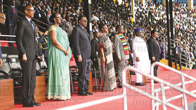 ED IN RWANDA KAGAME & OTHER PRESIDENTS
