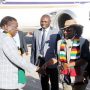 Priscah Mupfumira and President Mnangagwa