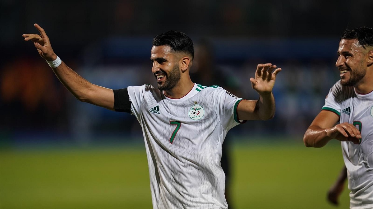 WATCH: Mahrez’s 94th Minute Free-Kick That Sent Nigeria Packing ...