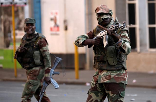 1 August army shootings