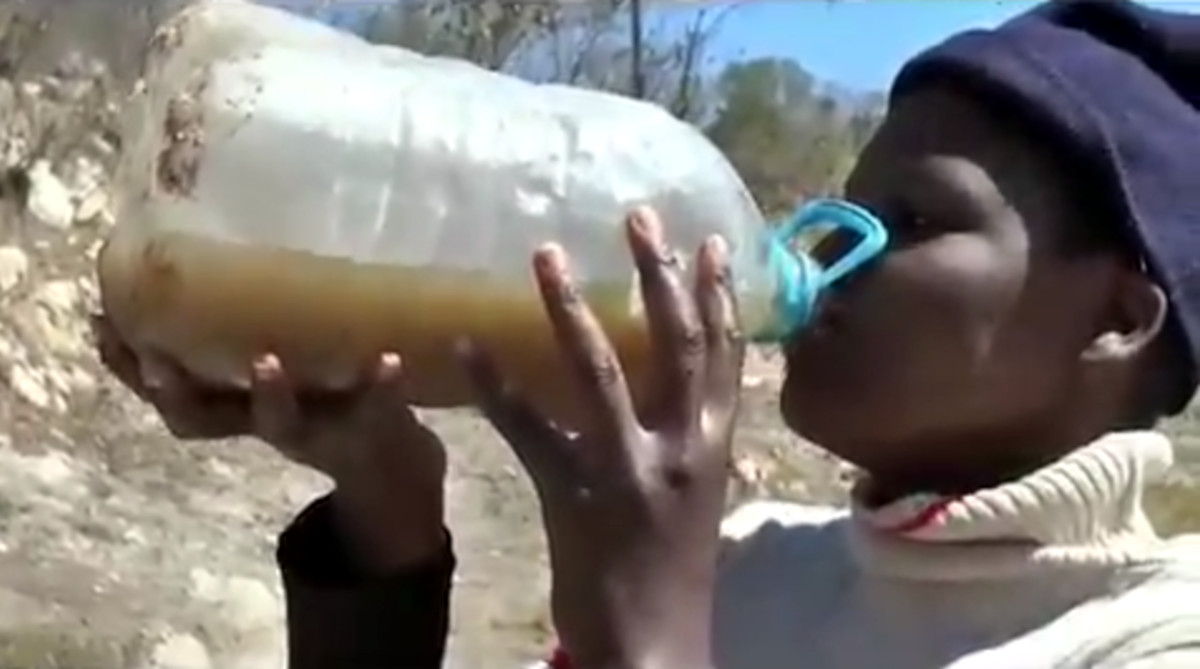 WATCH Water Crisis As People Drink Contaminated Water In Rural