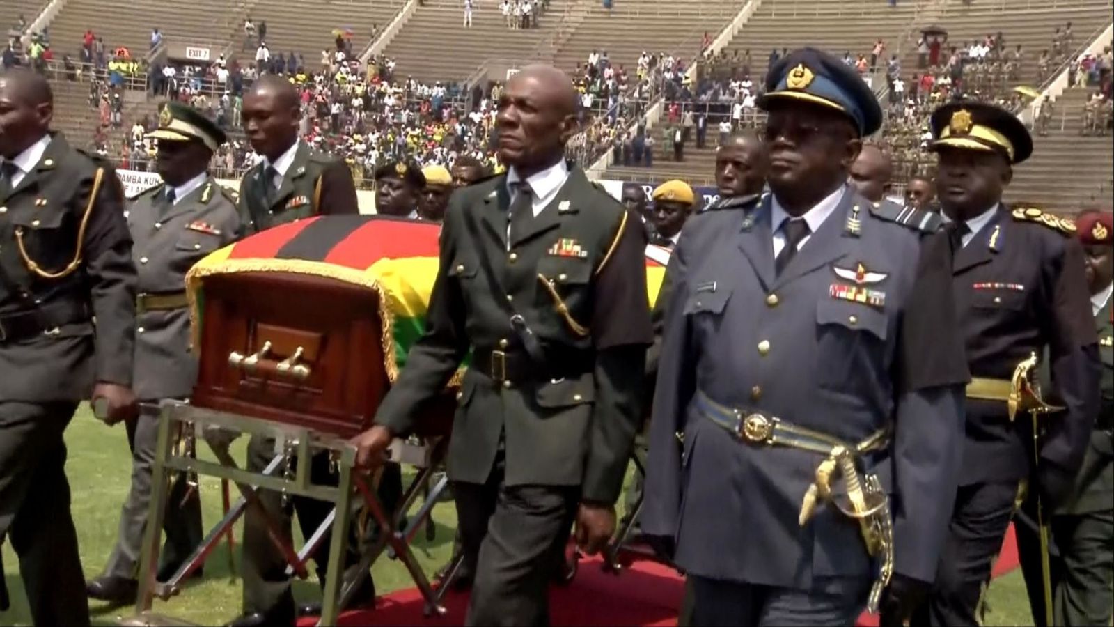 Thousands Of Empty Seats At Mugabe State Funeral – Pindula News