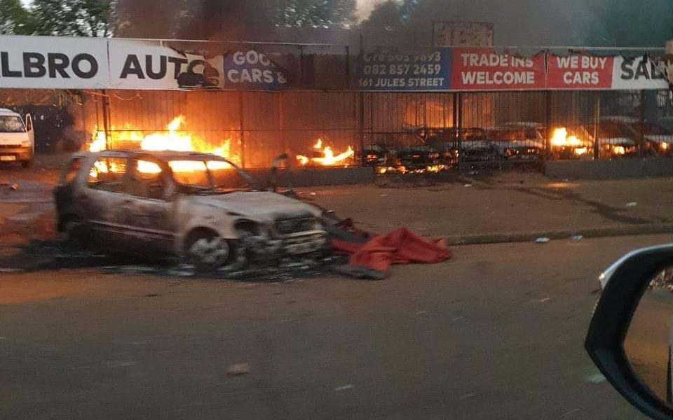 Xenophobic attacks in South Africa
