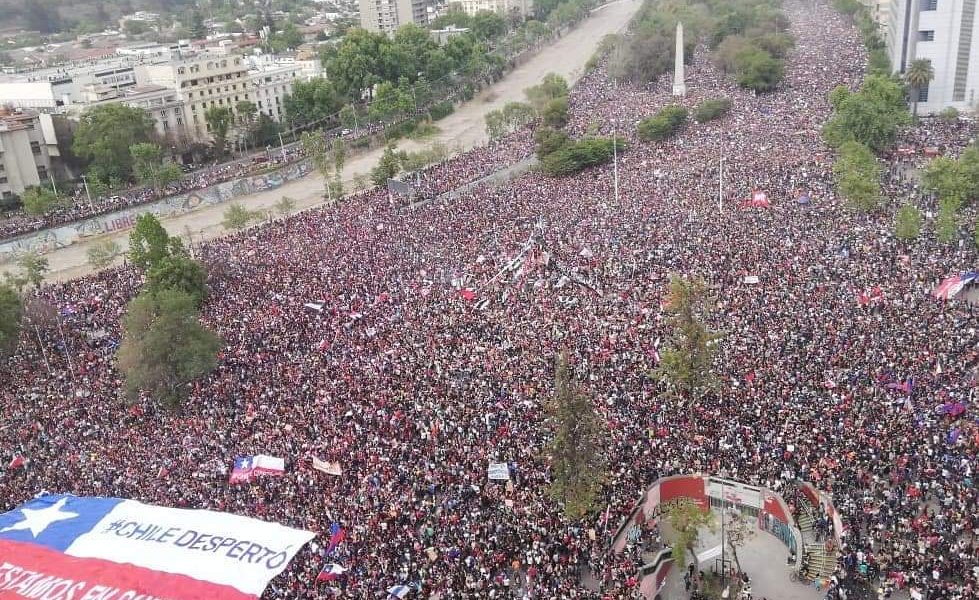 chile protest 1 million people ile ilgili görsel sonucu