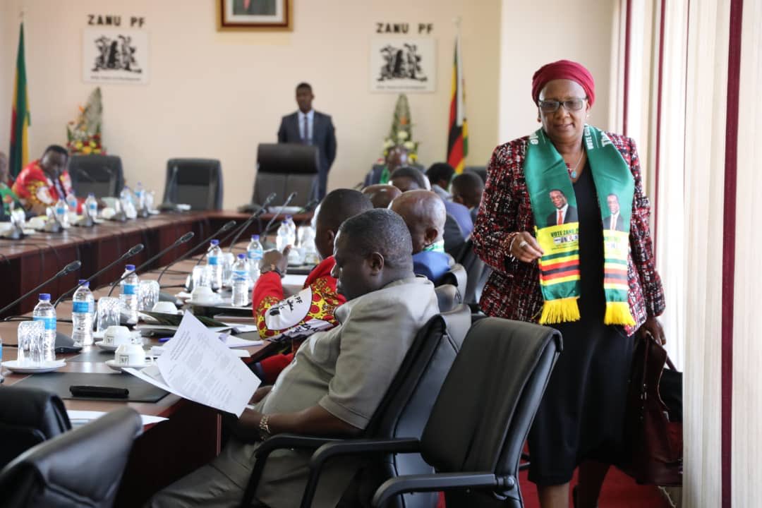 Corruption-Accused Mupfumira Ejected From Zanu PF Politburo Meeting