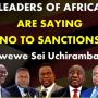 SADC Chair Calls For Removal Of Sanctions On Zimbabwe
