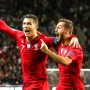 CRISTIANO RONALDO AND BERNADO SILVA PORTUGAL scores highest goalscorer in euro history