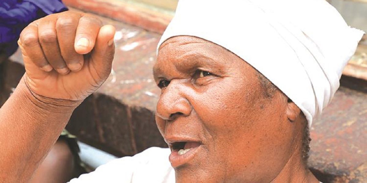 MBUYA ESTHER ZINYOYO Gwena, self-trained Mbare midwife