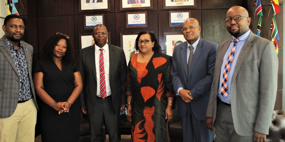 Elias Mpedi Magosi Replaces Dr Stergomena Lawrence Tax As Executive Secretary Of SADC.