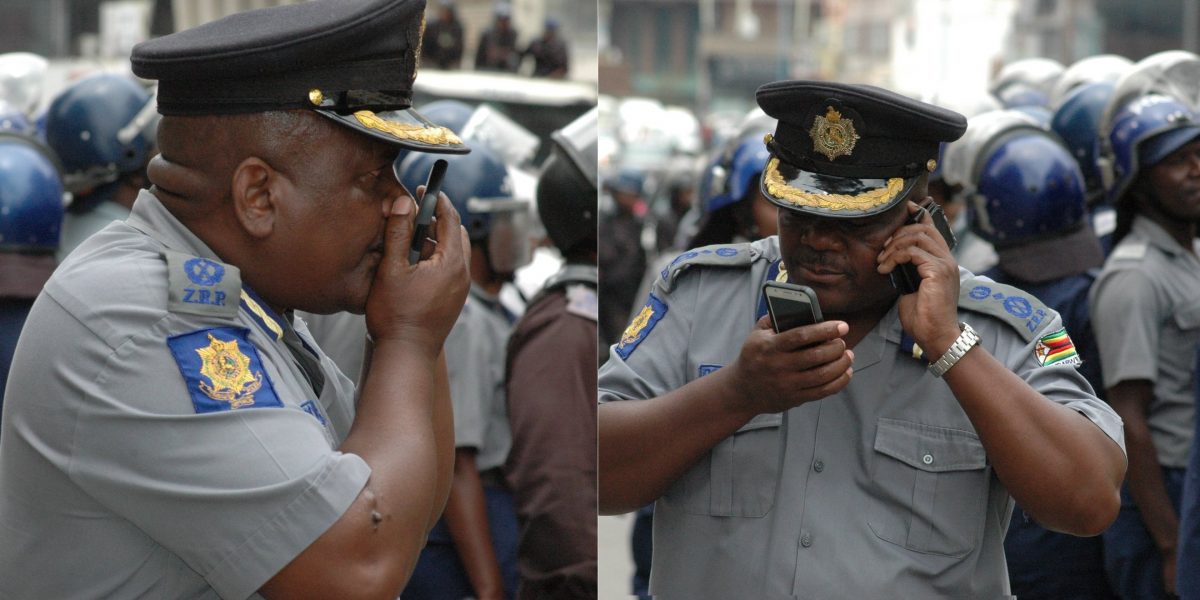 Watch Zrp Officers Dismissing People From The Streets Pindula News 