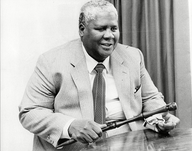 The late Liberation icon, "Umdala Wethu" Joshua Mqabuko kaNyongolo Nkomo