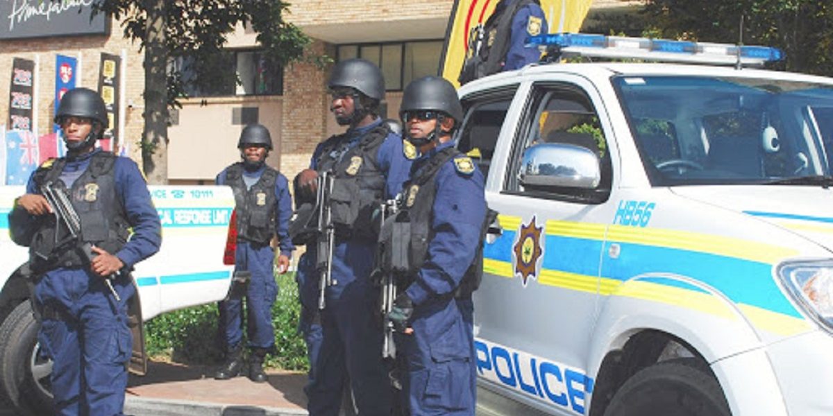 South African police