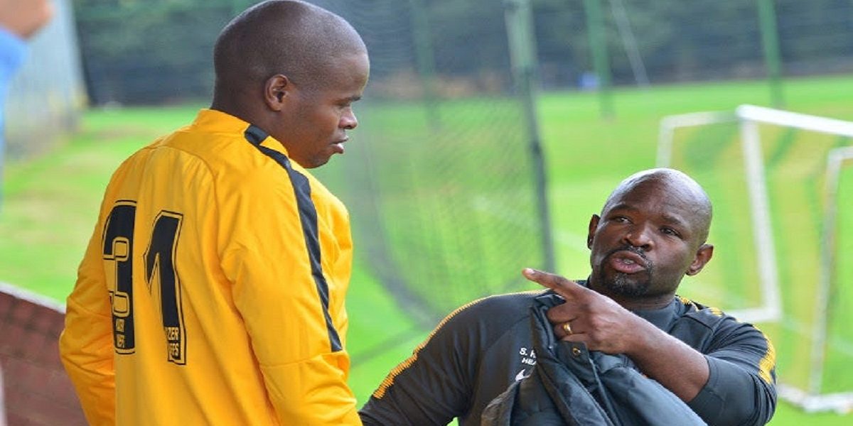 Steve Komphela and Willard Katsande