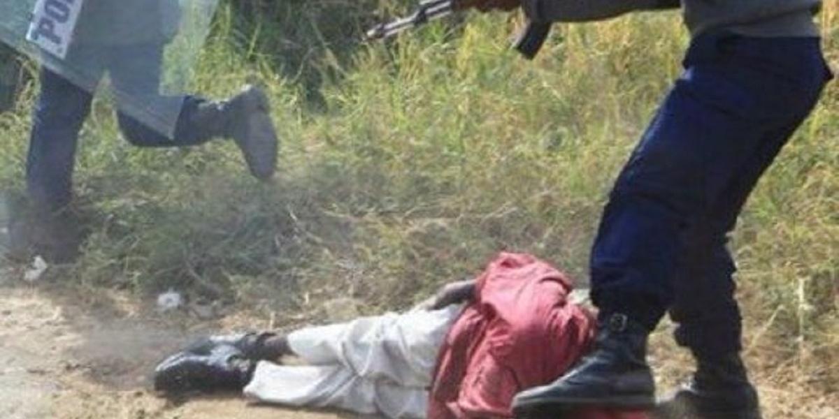 Police brutality Zimbabwe