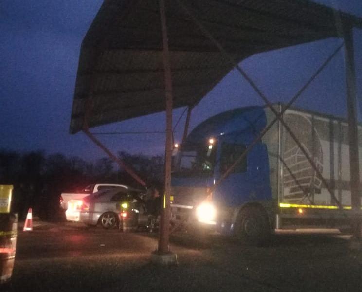 ZINARA Tollgate extensively damaged