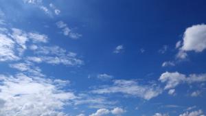 clear sky dry spell