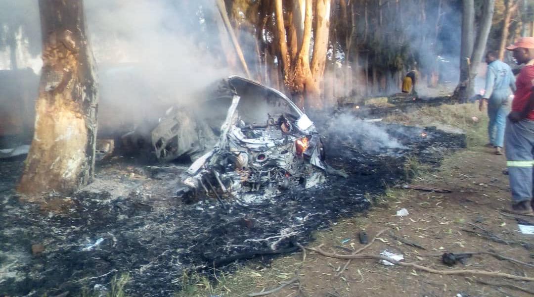 Car Remains Ginimbi Car Accident