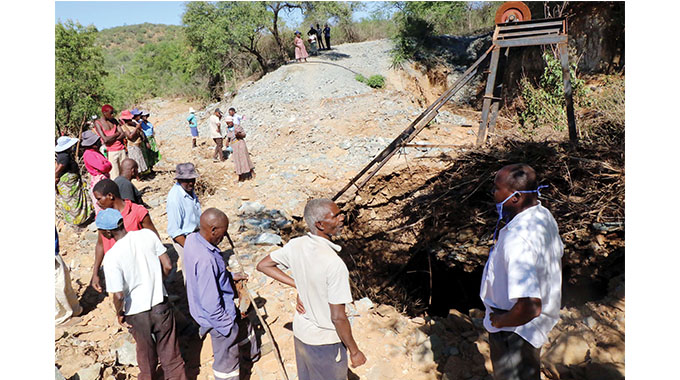 Mine Collapse in Esigodini