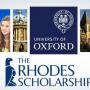 Rhodes Scholarship