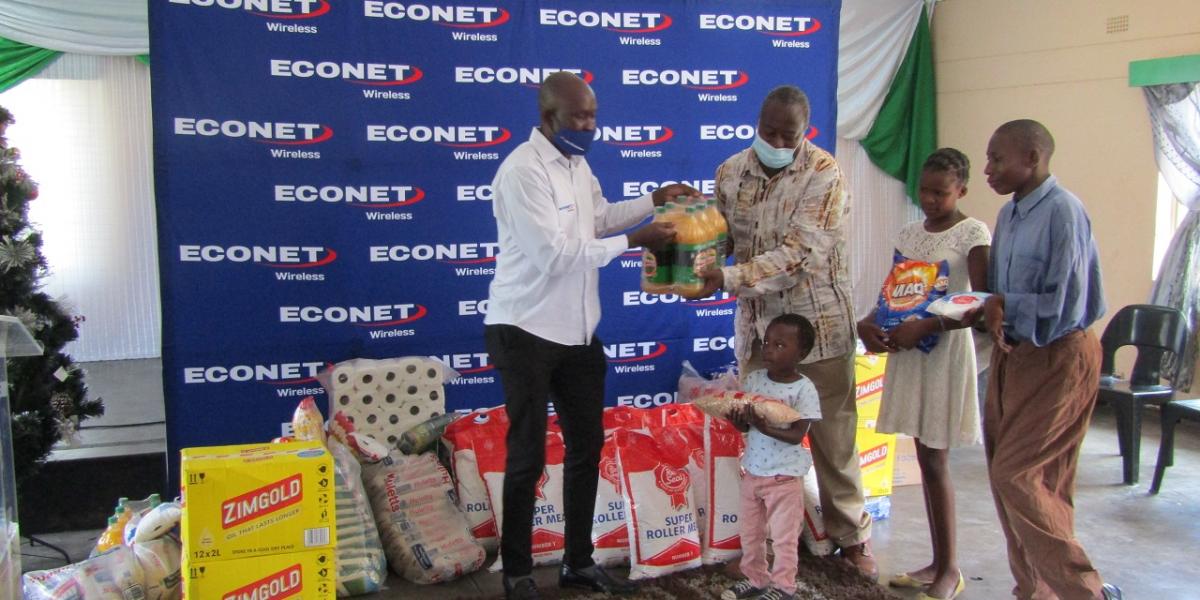 Econet Donates To Masvingo Old People’s Home