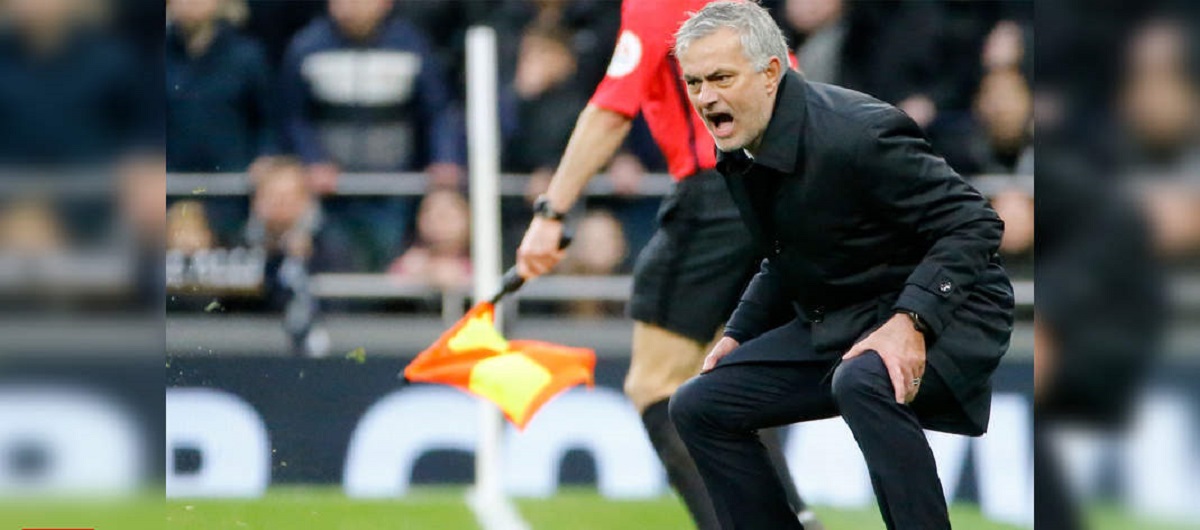 JOSE MOURINHO UNHAPPY
