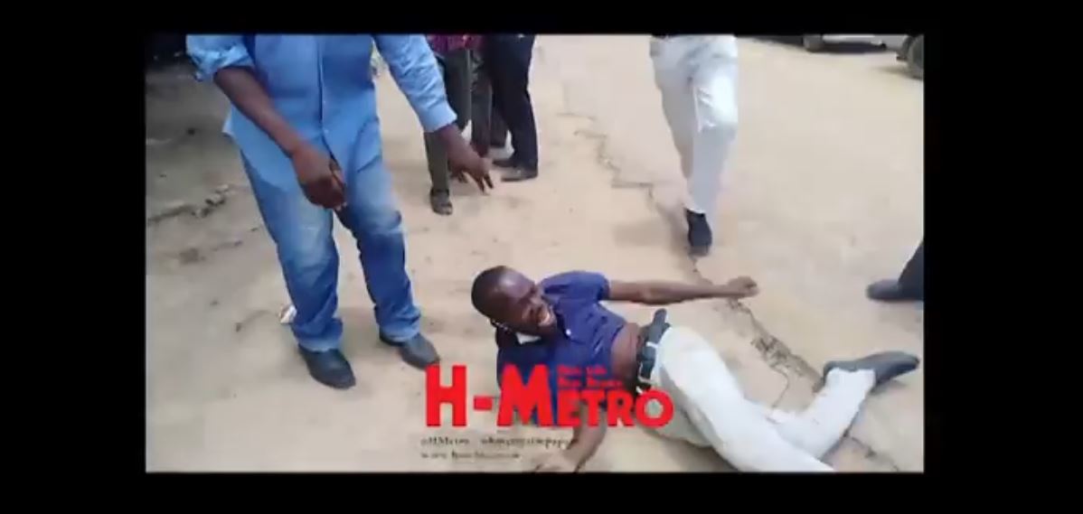 MAN STOPPED FROM ASSAULTING KILLER COP